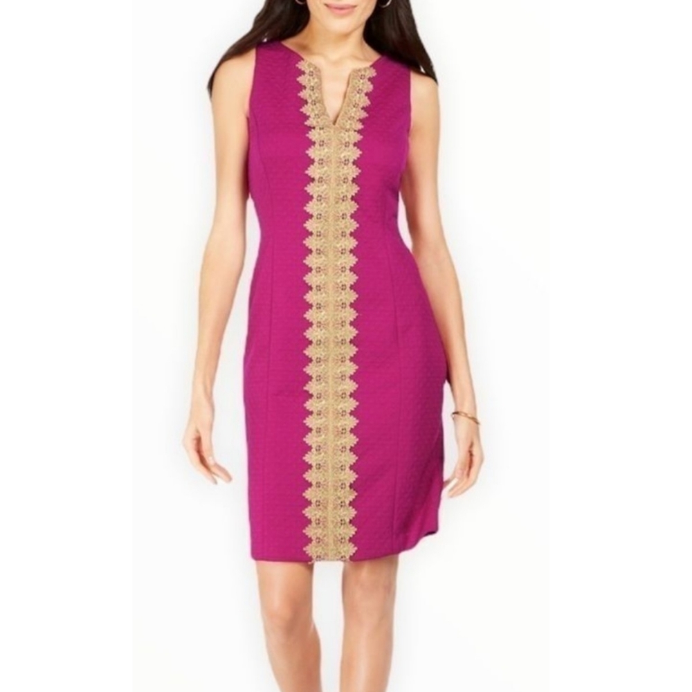 NWT Pappagallo Fuchsia Dress - Lily Pulitzer Style sz 8